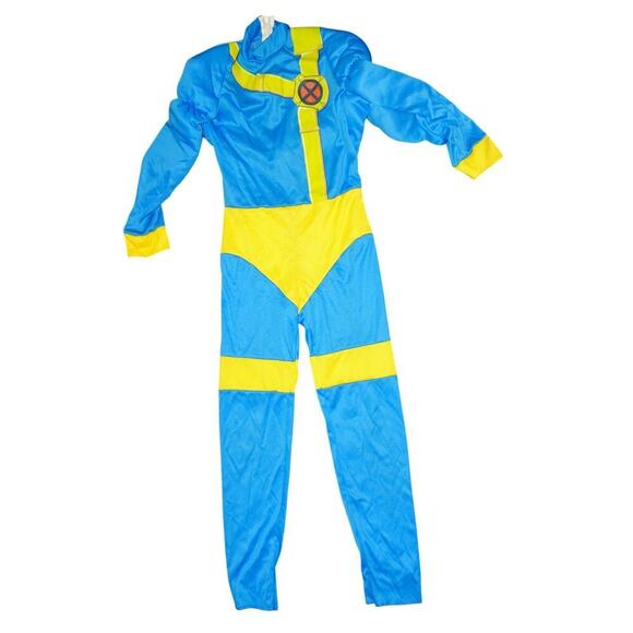 Vintage 1994 Marvel Comics Cyclops Costume X-Men Halloween Complete Set - Picture 9 of 16